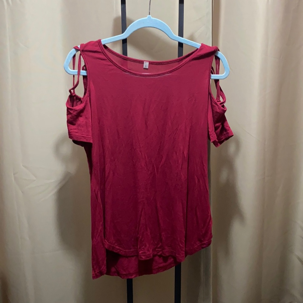 Cold Shoulder Top